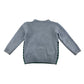 Nutmeg jumper 5-6 years blue and green construction vehicle design