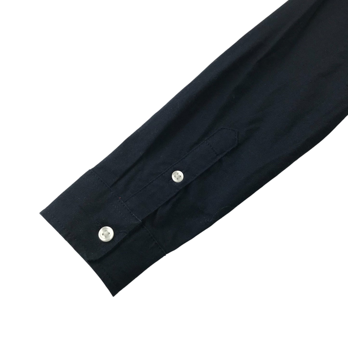 Next Shirt 6-7 Years Navy Plain with Logo Button-Up