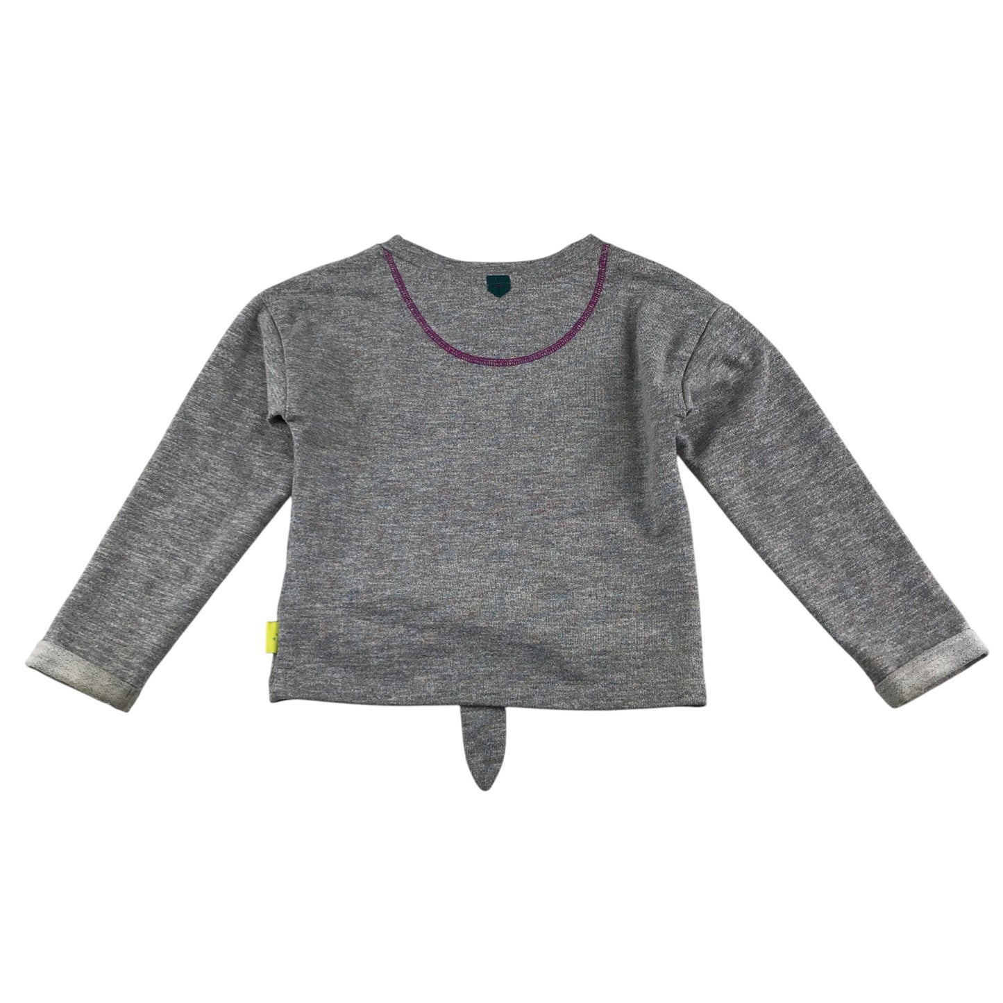 White stuff sweater 5-6 years grey graphic design