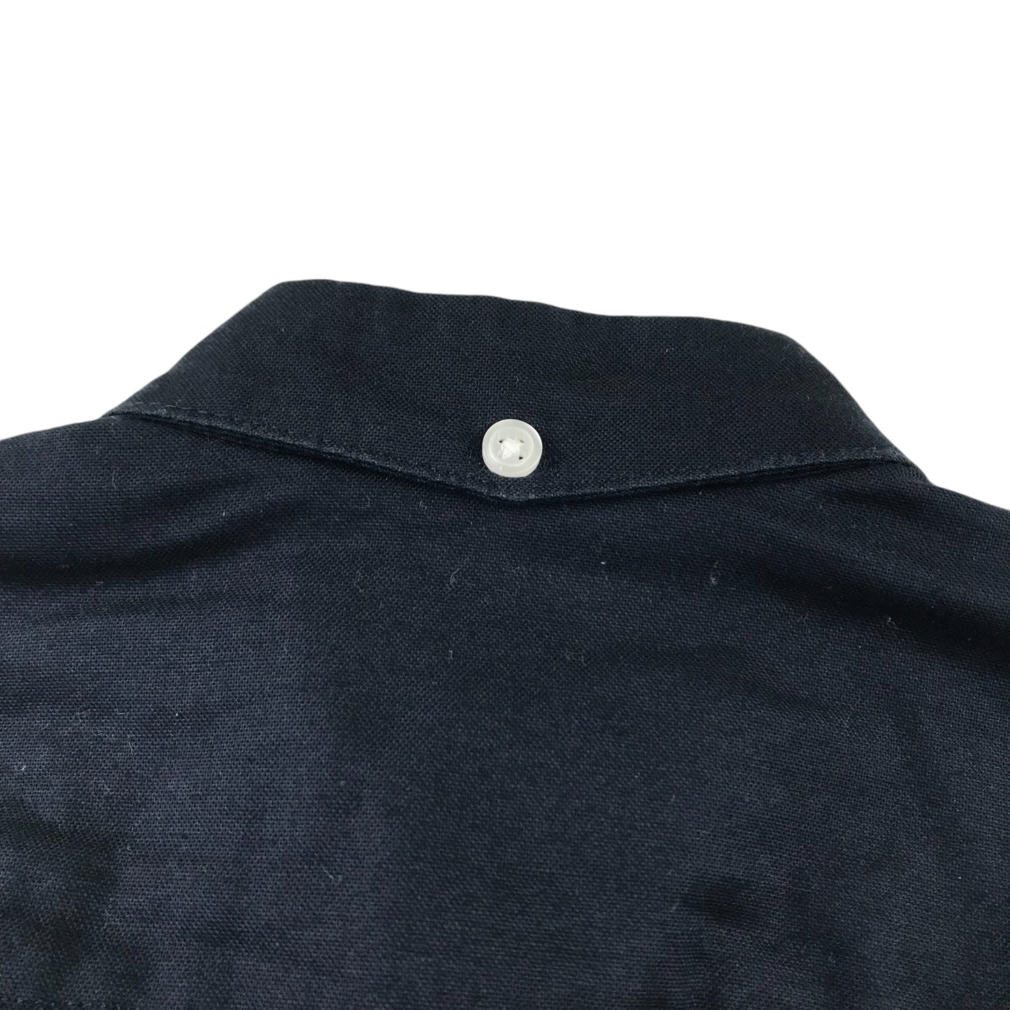 Next Shirt 6-7 Years Navy Plain with Logo Button-Up