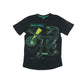 F&F t-shirt 8-9 years black Velociraptor Jurassic Worlds graphic design