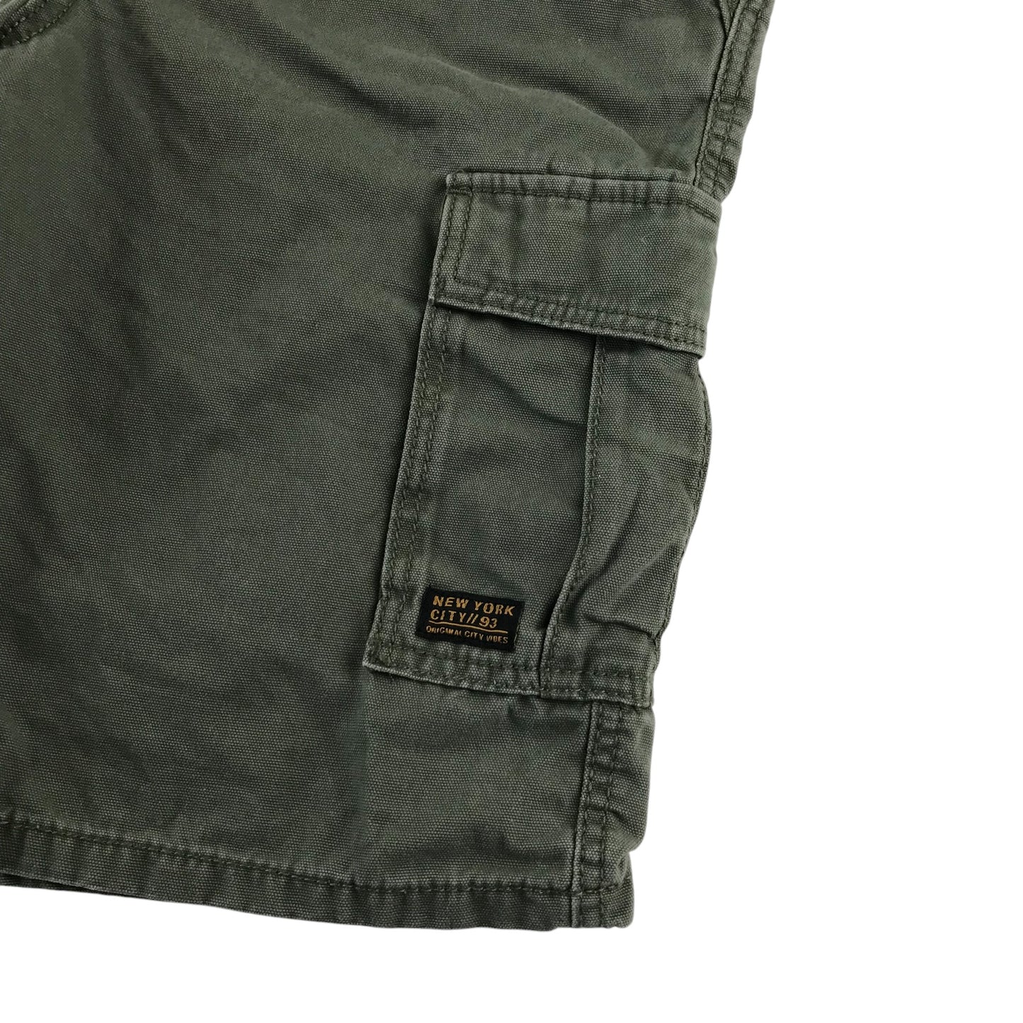 H&M shorts 11-12 years khaki plain cargo style cotton