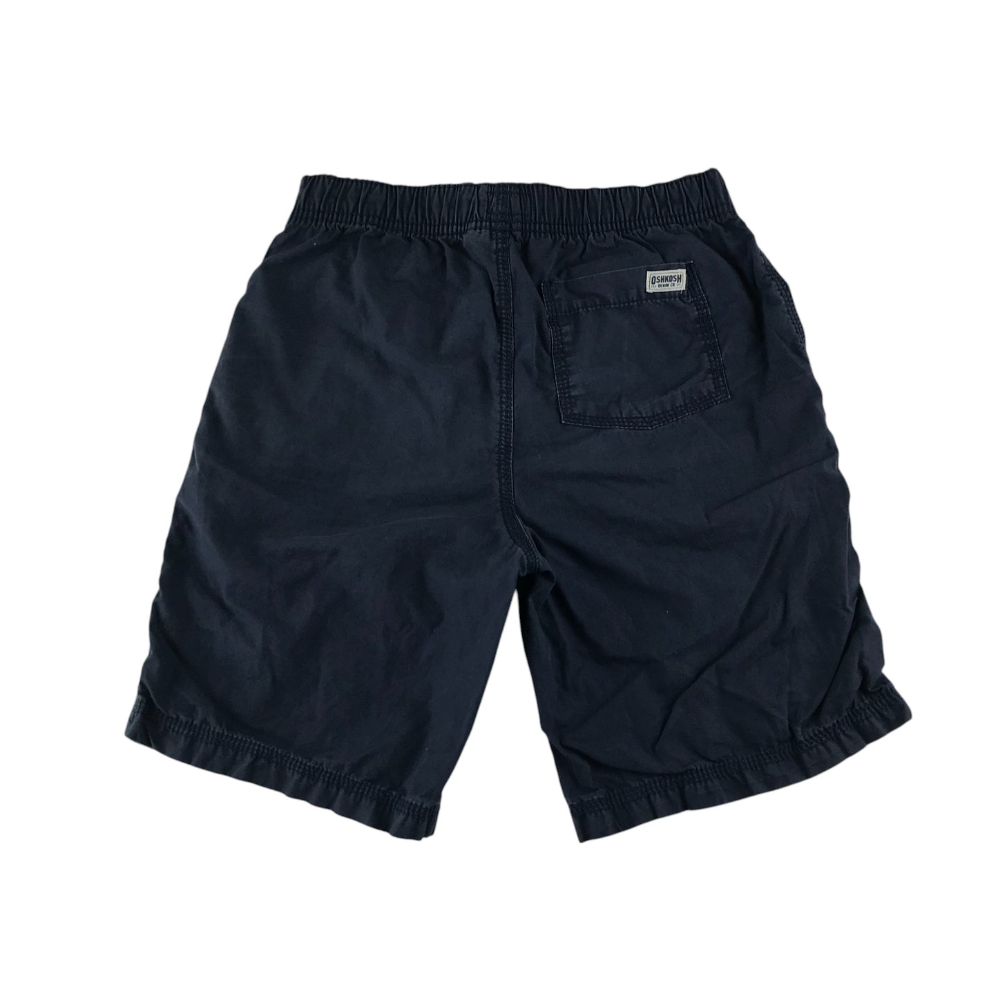 OshKosh shorts 11-12 years navy plain elasticated waist cotton