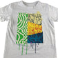 NJscreenprints T-shirt 9-10 years white graphic design