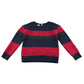 GAP jumper 6-7 years navy and red stripy knitwear