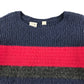 GAP jumper 6-7 years navy and red stripy knitwear