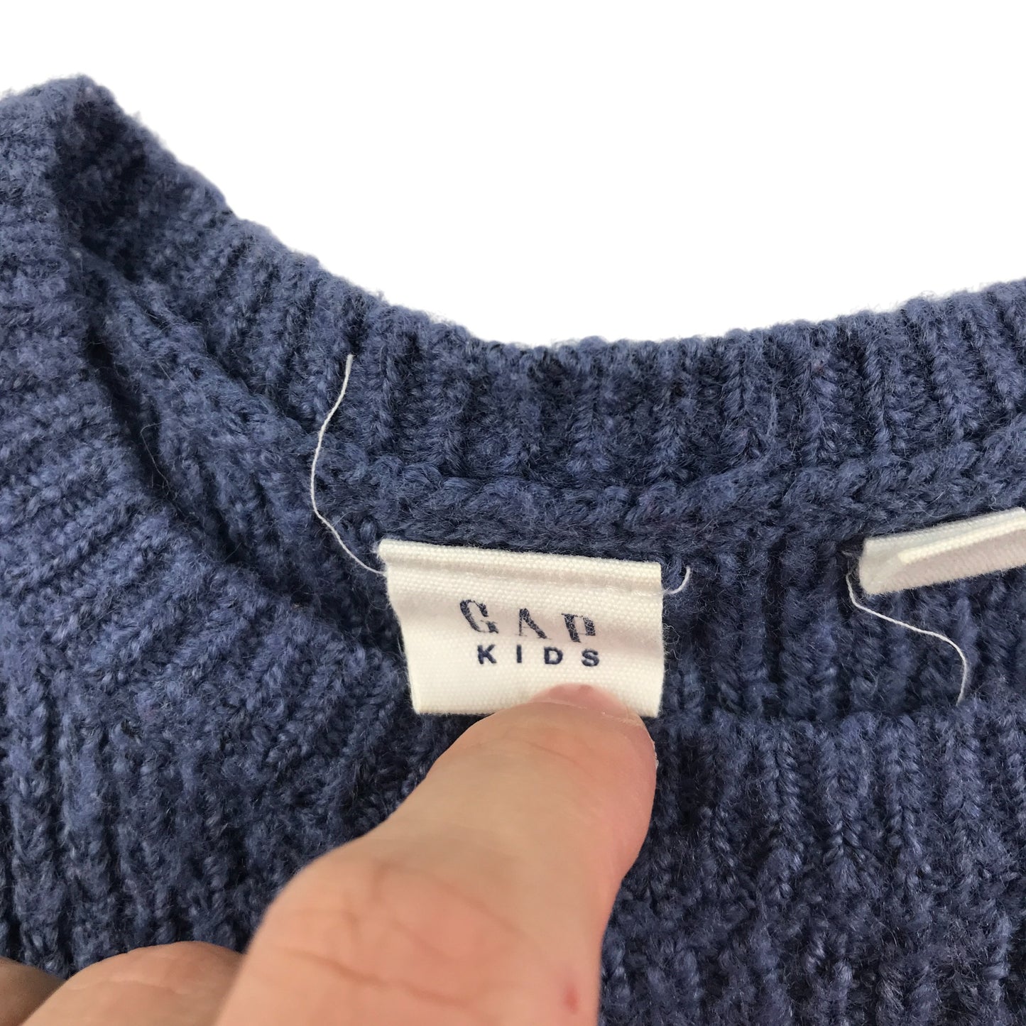 GAP jumper 6-7 years navy and red stripy knitwear