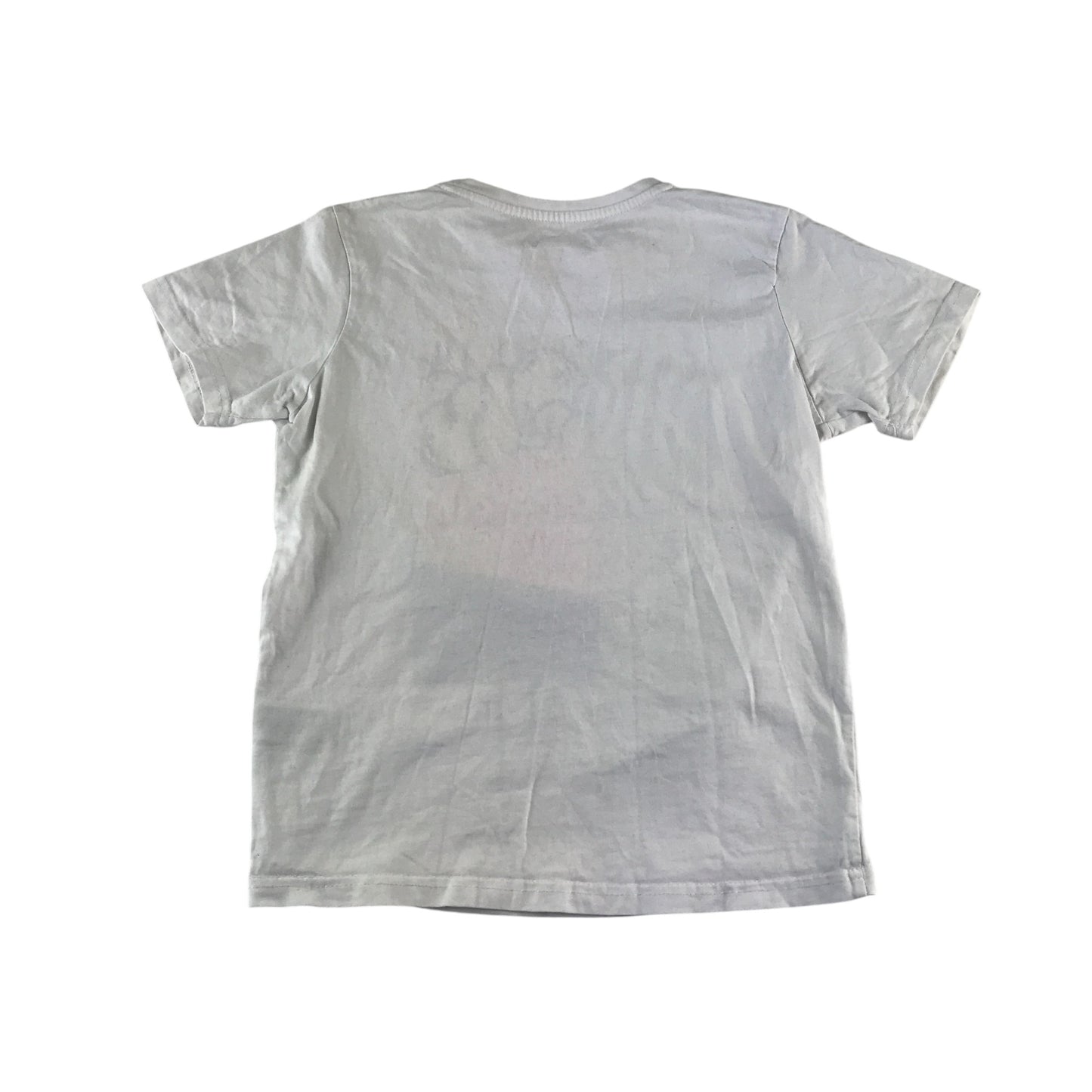 NJscreenprints T-shirt 9-10 years white graphic design