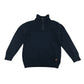 Zara jumper 6-7 years navy quarter zipper knitwear cotton