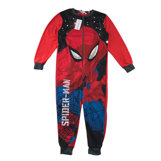 Ultimate Kids onesie 7-8 years red Spiderman loungewear