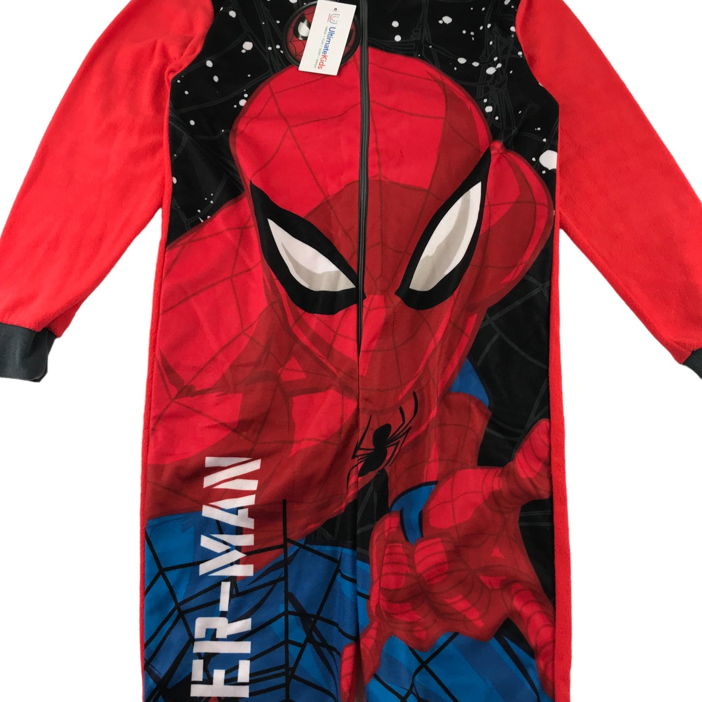 Ultimate Kids onesie 7-8 years red Spiderman loungewear