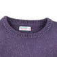 Fatface jumper 7-8 years purple animal graphic wool-mix