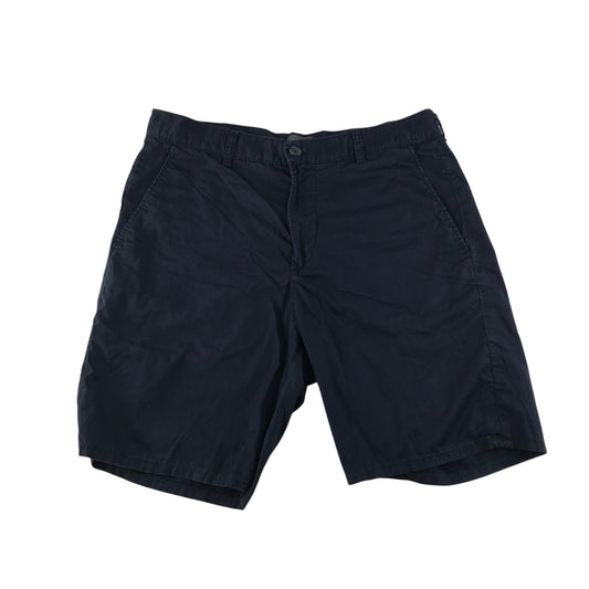 H&M shorts men's EUR 30 navy plain chino style regular fit cotton