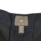 H&M shorts men's EUR 30 navy plain chino style regular fit cotton
