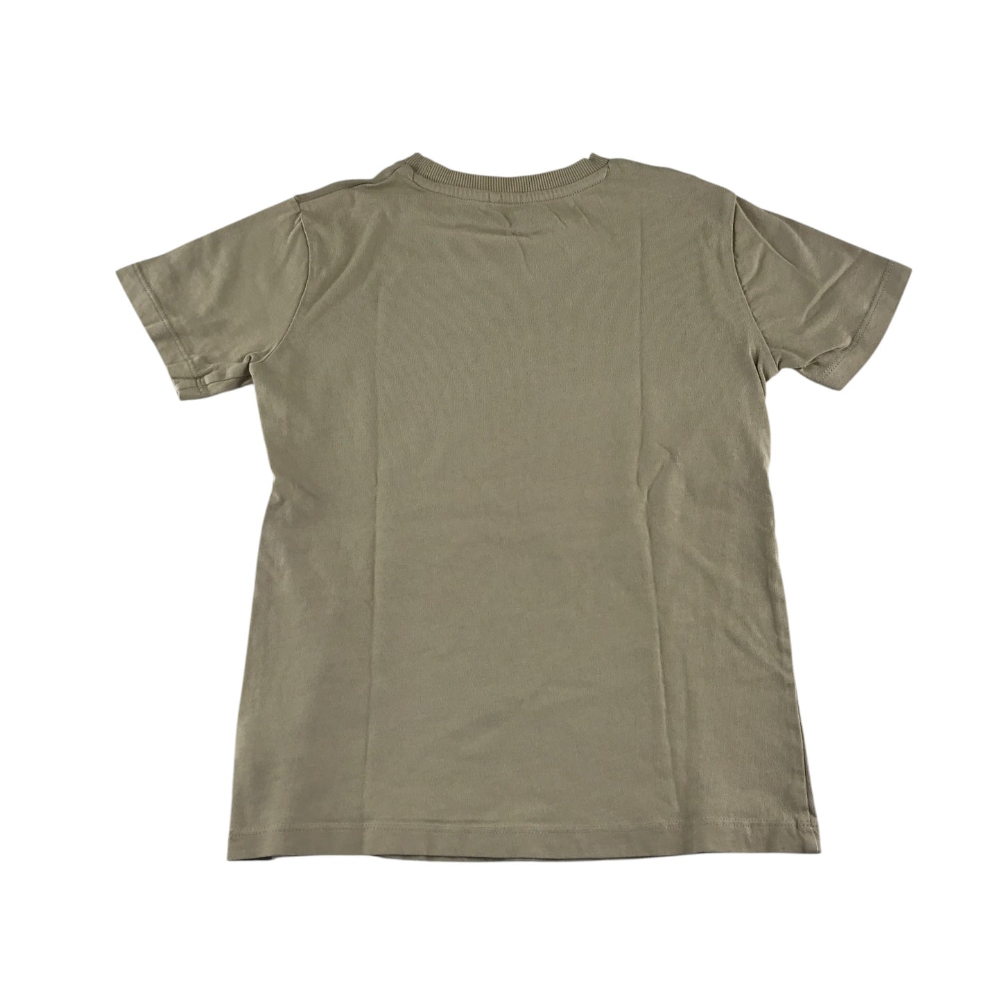 Next t-shirt 9-10 years grey velociraptor graphic design cotton
