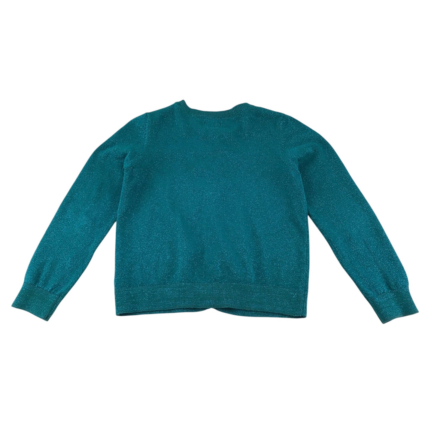 Monsoon cardigan 7-8 years blue sparkly round neckline style