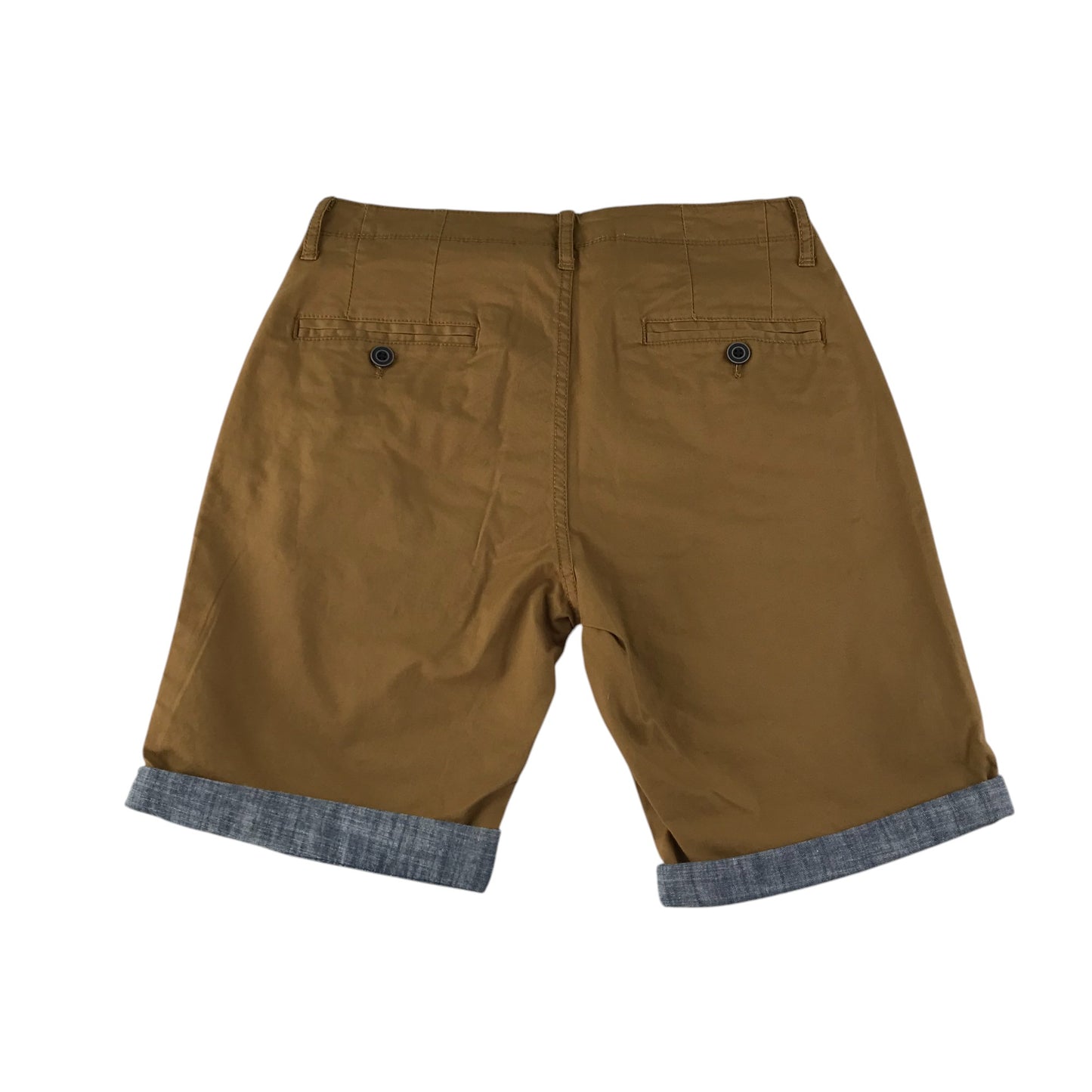 Primark shorts men's UK 30 camel brown plain chino style