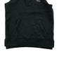 Abercrombie Hoodie Age 7 Black and Grey Panelled Pullover with button up neck
