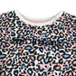 Animal sweater 9-10 years multicolour leopard print with logo cotton