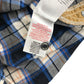 Timberland shirt 5-6 years navy and mustard check pattern cotton