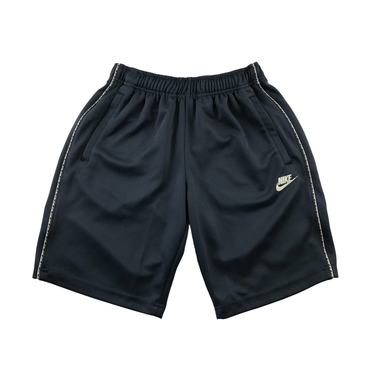 Nike sport shorts men size S navy elasticated waist