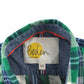 Boden Shirt 9-10 Years Green and White Checked Button-Up Cotton