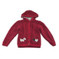 Nutmeg cardigan 5-6 years pink hoodie knitwear with embroidered patches on pockets