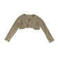 H&M bolero 7-8 years sparkly golden cropped cardigan