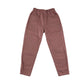 H&M trousers 8-9 years peachy pink denim style pull up cotton