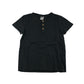 Poundland long sleeve t-shirt 6-7 years plain grey with round neckline and collar cotton