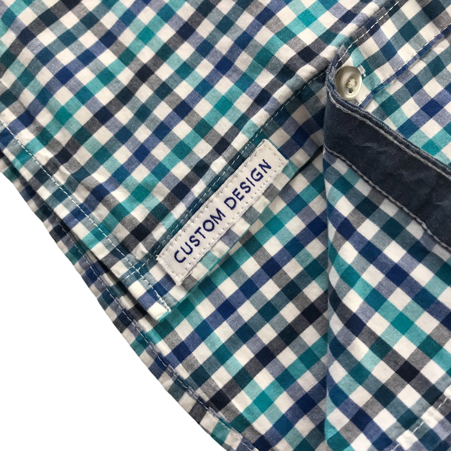 Next Shirt Shirts 8-9 Years Blue Checked Button-Up