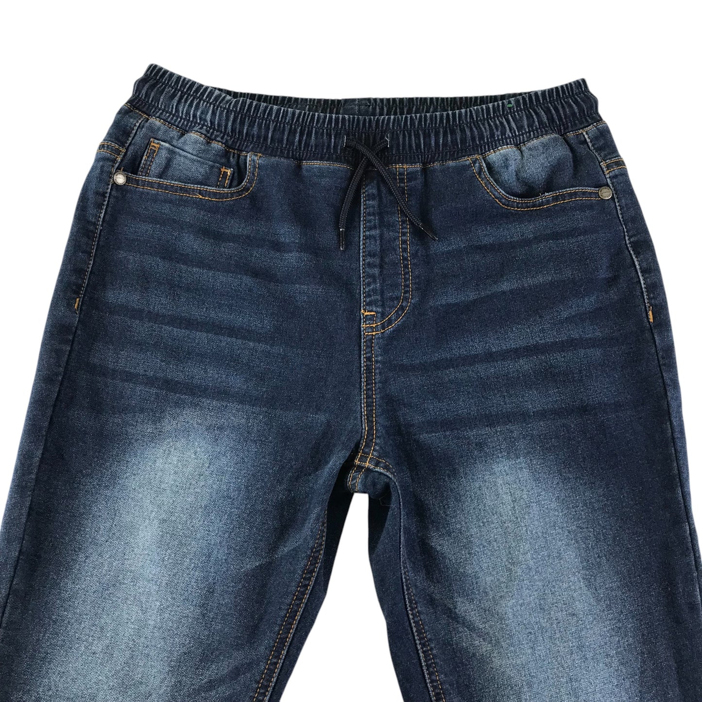 Next jeans 10-11 years blue denim pull-on elasticated waist