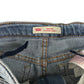 Levi's Ribcage jeans 9-10 years light blue straight leg high waist denim trousers