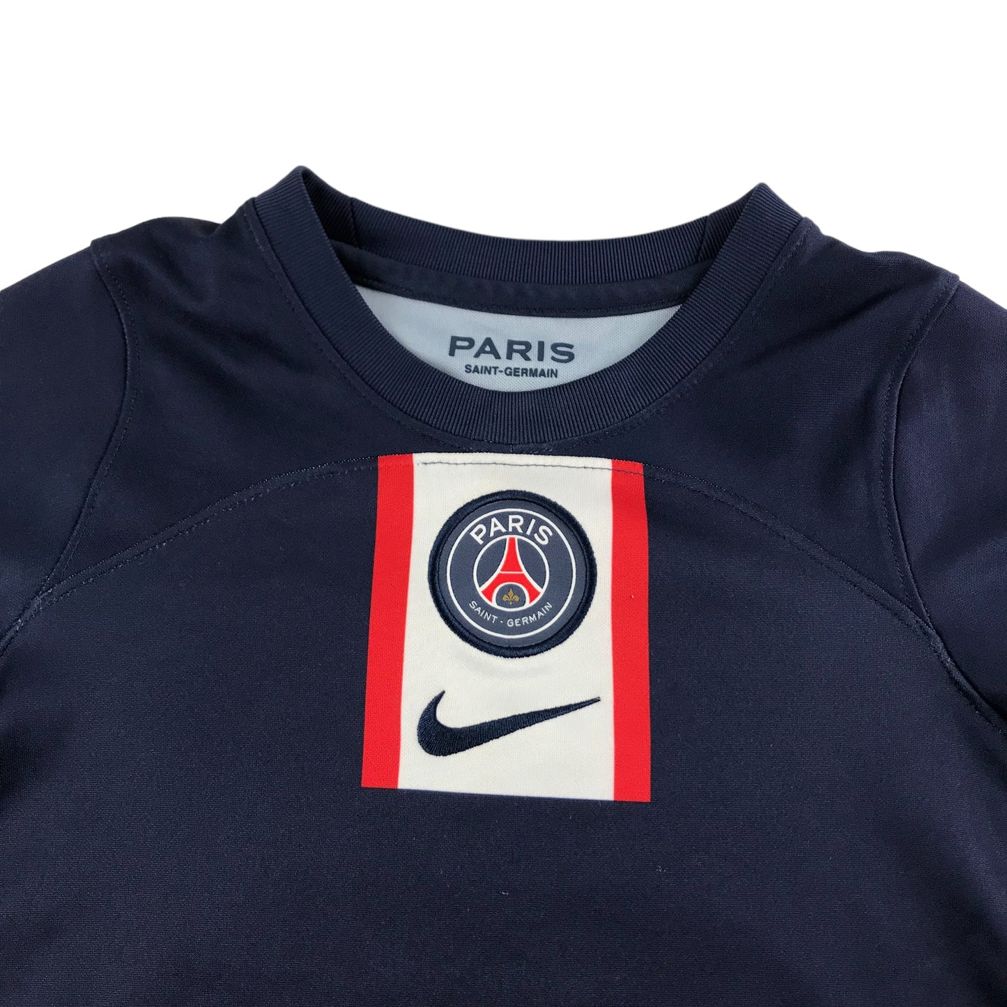 Nike Paris Saint-Germain Football Strip Age 5 Navy Blue Short sleeve Sports Top