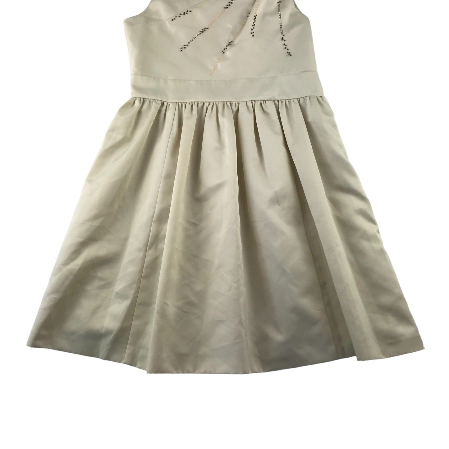 Ted Baker dress 11 years cream colour with sequin detailing occasionwear