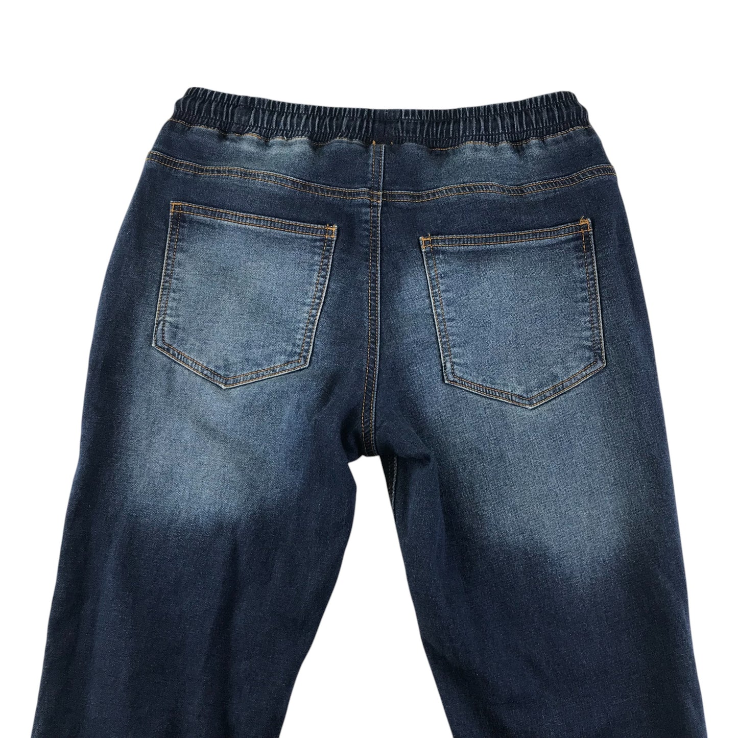 Next jeans 10-11 years blue denim pull-on elasticated waist