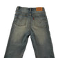 Levi's Ribcage jeans 9-10 years light blue straight leg high waist denim trousers