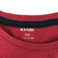 Kiabi t-shirt 5-6 years red long sleeve cowboy graphic design