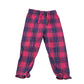 M&S pyjama set 4-5 years pink and navy check pattern cotton