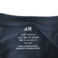 H&M t-shirt 5-6 years navy and white block colour