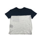 H&M t-shirt 5-6 years navy and white block colour
