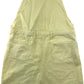 Mountain Warehouse dress 11-12 years light yellow denim dungaree with clip shoulder straps cotton