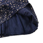 Johnnie B Top Age 13 Navy Blue Starry Pattern Cropped