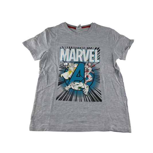 Primark t-shirt 11-12 years grey Marvel Avengers graphic print design