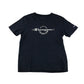 Champion t-shirt 10-11 years navy text logo design cotton
