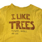 Zara t-shirt 13-14 years yellow text graphic
