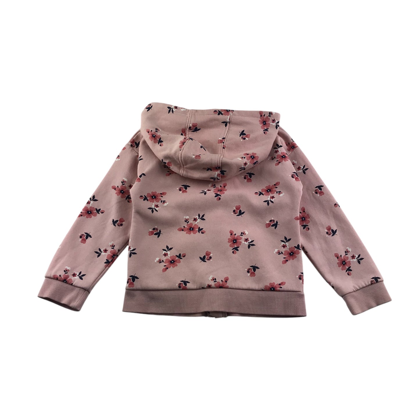 F&F hoodie 5-6 years pink floral graphic design print