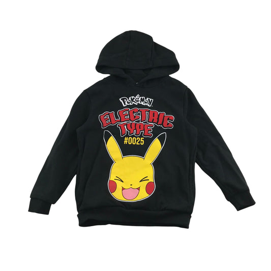 George hoodie 5-6 years black Pokémon Pikachu graphic design print