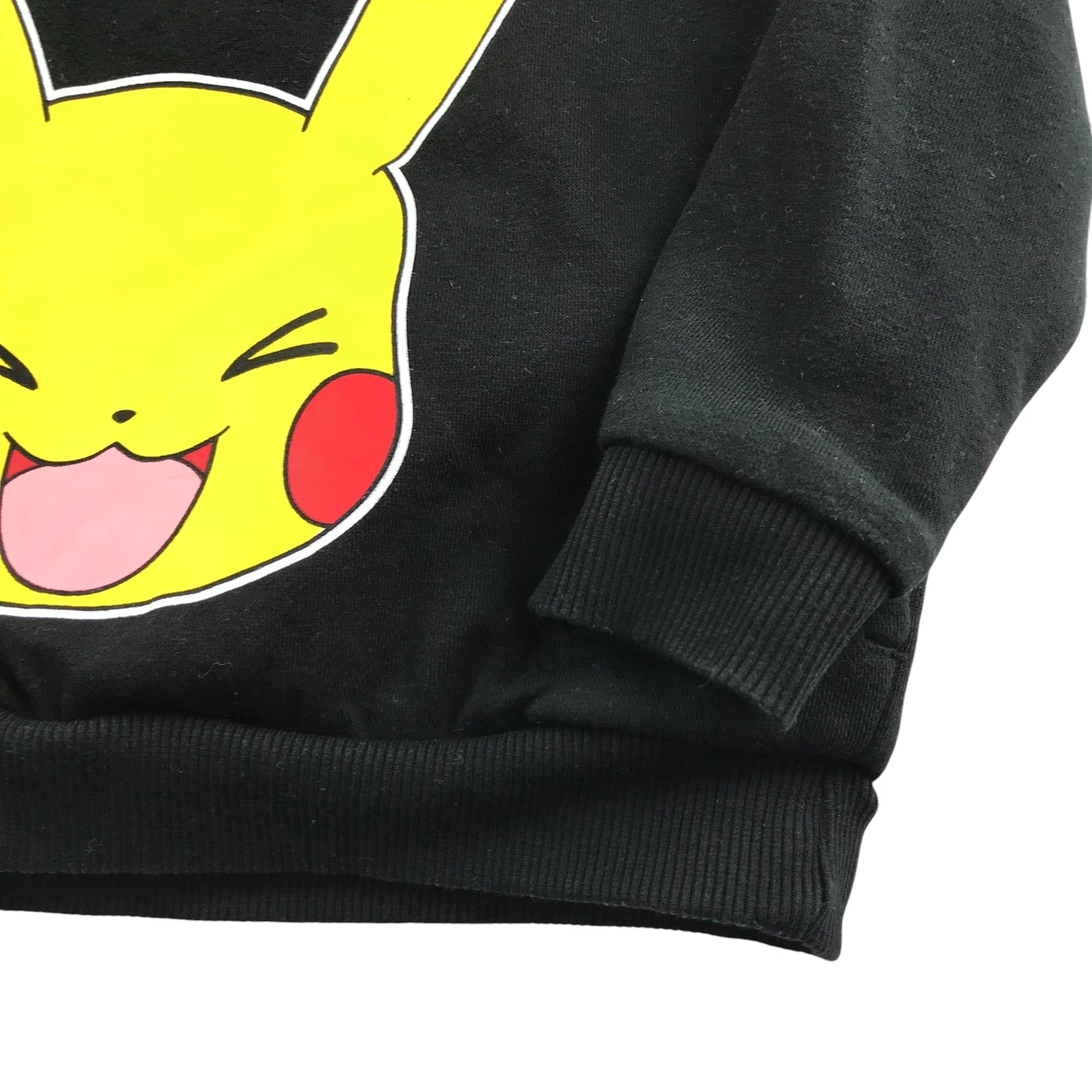 George hoodie 5-6 years black Pokémon Pikachu graphic design print