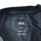Vans t-shirt men's S years navy and white top with logo cotton
